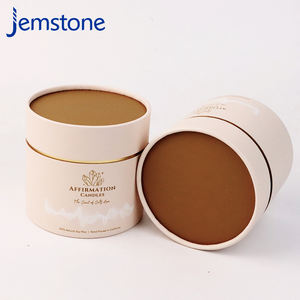 Matériaux écologiques usine gros cylindre papier peut rond emballage cadeau papier tube boîte - Product Image 5