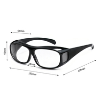 Lunettes photochromiques, lunettes de soleil à porter par-dessus des lunettes, anti-lumière bleue, UV400, vision nocturne jaune, lunettes de sport coupe-vent