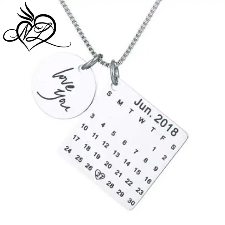 1960's Calendar Charm (Double Sided) – 6 by Gee Beauty