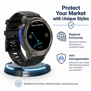 Smartwatch Sportivo DM56 con <span class=keywords><strong>GPS</strong></span> Schermo AMOLED da 1,43 Pollici Impermeabile 5ATM Batteria da 400mAh Monitoraggio Ossigeno nel Sangue e Sonno Dispositivo Indossabile - Product Image 6