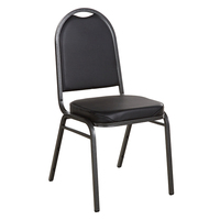 Chaise de salle à manger en cuir, chaise de salle à manger moderne, siège rembourré en cuir noir, chaise de salle à manger de luxe