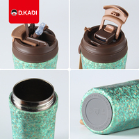Bouteille d'eau sportive en titane mini 420 ml, nouveau matériau, tasse à café