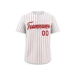 Custom Manufacturer International Wholesale Price Button Down <b>Baseball</b> Jersey - Product Image 3