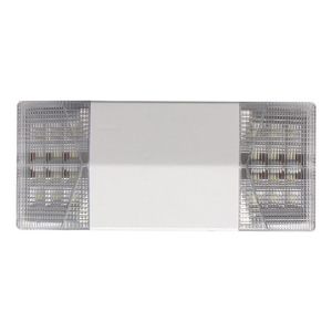 ไฟฉุกเฉิน LED 2 X 8W แสงสีขาวแบบสองหัว AC 85-265V สำหรับใช้กับป้ายทางออก - Product Image 1