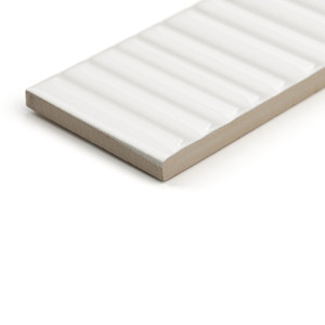 Piastrelle Bianche Tokyo 5x30 Cm Spessore 8 Mm Finitura Lucida Bordi Irregolari - Product Image 2