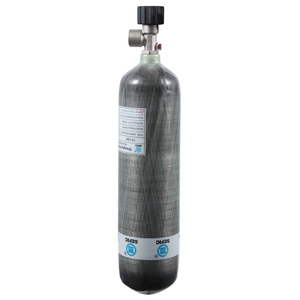 Bouteilles d'oxygène de plongée en aluminium, bouteille d'<span class=keywords><strong>air</strong></span> <span class=keywords><strong>comprimé</strong></span>, réservoir de plongée en Fiber de carbone de 250 bars - Product Image 5
