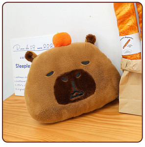 Creative Soft Cartoon Capybara <b>Doll</b> Pillow Sleeping Throw Animal Plush Pillow Bed Decoration Capybara Pillow Gift for Children - Product Image 6