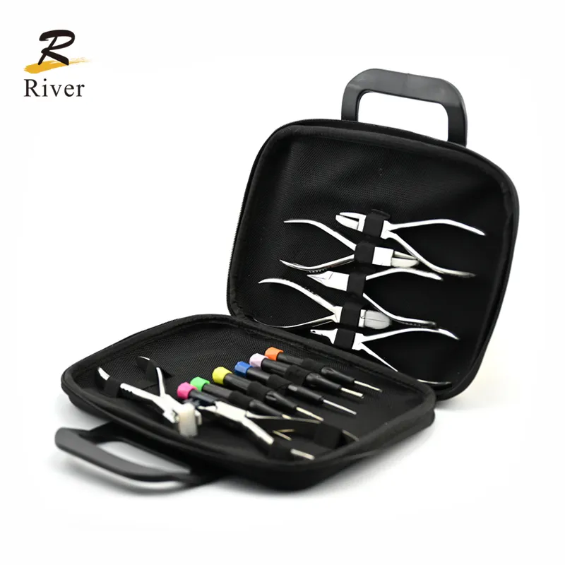 Optical Shop Screwdriver Plier Set Stainless Steel Eyeglasses Plier Set Rimless Frames Optical Tool Kit Eyeglasses Repair Kit