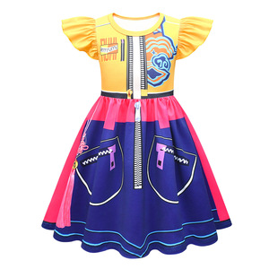 Disfraz de Cosplay K-POP de Halloween para Niños, Nuevo Vestido Rumi de la Ola Coreana con Mangas con Volantes, Inspirado en el <span class=keywords><strong>Anime</strong></span> - Product Image 6