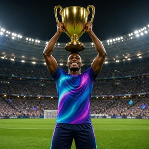 Set Jersey Sepak Bola Sublimasi Custom 2026 Pola Aurora Prism Cepat Kering Bernapas Seragam Sepak Bola OEM ODM Perlengkapan Tim MOQ 1 - Product Image 2