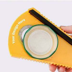 Ouvre-bouteille et ouvre-bocal multifonction, outil domestique pour enlever les couvercles des canettes, des bouteilles de bière et des bocaux, cadeau promotionnel qui fait gagner du temps - Product Image 1
