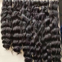 Lot de Cheveux Vierge Cambodgiens 100% Naturels Bruts Fournisseur Grossiste Cheveux Bruts à Cuticules Alignées Mèche de Cheveux Bruts à Cuticules Alignées