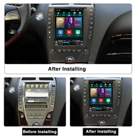 Autoradio stéréo à écran vertical Android 12 128 Go pour Lexus ES240 ES350 ES330 2006 2007 2008 - 2012 GPS Lecteur multimédia vidéo