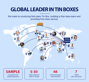 Tùy Chỉnh Màu Sắc Và Logo Phẳng Bao Bì <span class=keywords><strong>Tinplate</strong></span> Container Kim Loại Phẳng Trường Hợp Squaretin Hộp Với Bản Lề Kim Loại Có Thể Cho Món Quà - Product Image 6