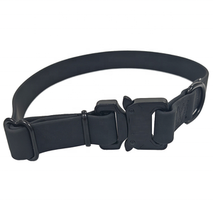 Heavy Duty Tactical PVC Plastic Dog Training <strong>Collar</strong> Quick Release Metal Buckle Waterproof for Medium <strong>Adult</strong> Dogs Customized Brand - Product Image 5