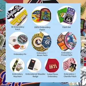 Individuelle Aufbügler mit Logo als Thermotransfer oder gestickte Stoffabzeichen - Product Image 4