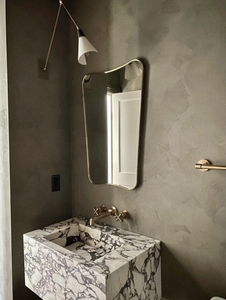 Lavabo en marbre Calacatta Viola pour la décoration de la salle de bain - Product Image 6