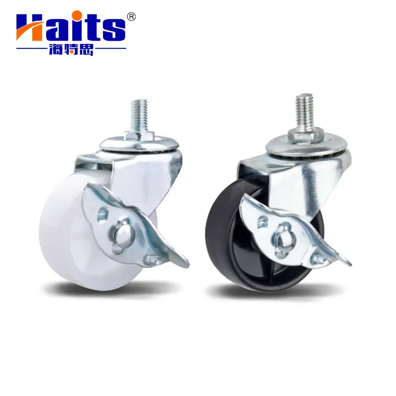 Wholesale Industrial Threaded Stem Ball Furniture Caster with Brake
