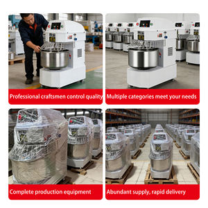 Mélangeurs à spirale pour pâte à pain, industriels et commerciaux, 20L/30L/40L/50L/60L, pour boulangerie, pizzeria - Product Image 3