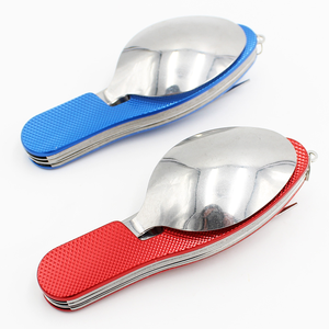 DF050 Juego de Cubiertos Plegables Desmontables Personalizados para Venta al por Mayor, Tenedor, Cuchillo, Cuchara, Abrebotellas, Regalo Promocional - Product Image 2