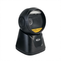 Lecteur de codes QR omnidirectionnel 2D de bureau à détection automatique USB haute vitesse, compatible OEM, en stock