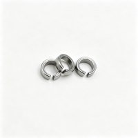 Bague de compression fendue nickelée OEM pour machines industrielles