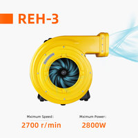 Souffleur d'air gonflable électrique 3HP haute pression pour publicité et gonflables promotionnels