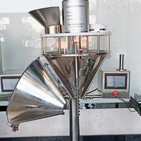 Máquina de envasado semiautomática multifunción de alta velocidad para café en polvo en botellas de plástico, con capacidad de 2-99g y para envasado en bolsas de productos químicos.