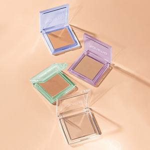 บรรจุภัณฑ์บลัชออนแบบกดอัดจากพลาสติกรีไซเคิล  ตลับใส่บลัชออนเนื้อครีมแบบโปร่งใส  บรรจุภัณฑ์เปล่า - Product Image 1