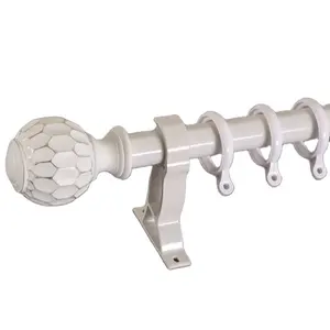 Factory Wholesale Curtain Rod, Curtain Pole With Spraying Process, modern curtain rod