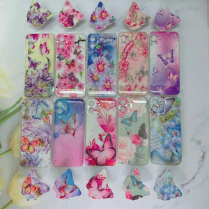 Đầy Màu sắc erfly thiết kế long lanh TPU điện thoại di động Trường hợp đối với Samsung A51 A71/Xiaomi Note 8 Pro/iPhone 16 15 11/12/Huawei vẻ đẹp trường hợp bìa - Product Image 6