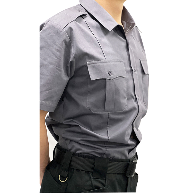 Factory Supply Wholesale Security Uniform Shirt Customize Officer Security Guard Uniform Shirts