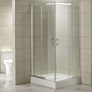 Cabine <span class=keywords><strong>de</strong></span> douche moderne pour appartement, salle <span class=keywords><strong>de</strong></span> bain intégrée, douche <span class=keywords><strong>de</strong></span> haute qualité, douche intelligente, cadre rectangulaire sans cadre, verre lisse - Product Image 2