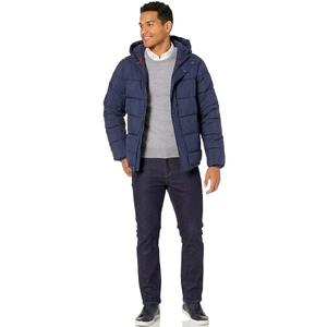 Chaqueta acolchada de invierno 2026 para hombre, ropa cálida de invierno de lona hecha a medida de alta calidad, talla XS, venta al por mayor - Product Image 1