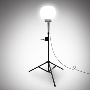 Lampe de chantier compacte, éclairage LED extérieur écologique, type ballon, pour le camping - Product Image 4