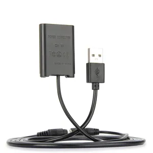 Cargador de fuente de alimentación móvil para cámara, cable USB DK X1 DK-X1 acoplador DC NP-BX1 NPBX1, batería falsa para DSC-RX1 DSC RX100 RX1R