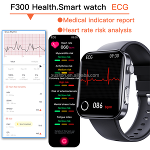 OEM 2024 Luxury Fashion 2.1" Fitness tracker Heart Rate Blood Pressure Oxygen ECG Monitor <strong>F300</strong> Sports <strong>Watch</strong> for Men Smart <strong>Watch</strong> - Product Image 5