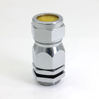 Presse-étoupes blindés ATEX M32 en laiton, double compression, homologués globalement, anti-explosion EX E/d, IP66