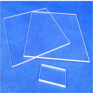 Placa fina de sílice fundida para laboratorio, vidrio sintético de cuarzo, UV, 2022 nm, gran oferta, JGS1