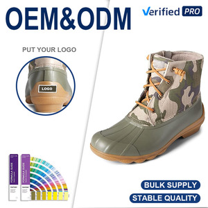 Botas <span class=keywords><strong>de</strong></span> Lluvia Impermeables para Mujer al por Mayor, Estilo <span class=keywords><strong>Chelsea</strong></span>, Zapatos <span class=keywords><strong>de</strong></span> Jardín <span class=keywords><strong>de</strong></span> Goma con Suela Antideslizante, Botas <span class=keywords><strong>de</strong></span> Pato Personalizadas - Product Image 1
