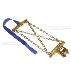 Cadenas de Nieve Universales de Acero para Ruedas de Camiones y Automóviles, Cinturón Antideslizante para Invierno, Cadenas para Ruedas de Vehículos SUV, Seguridad en Carreteras de Barro - Product Image 5