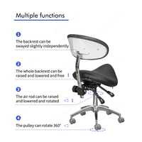 Nouveau design Meilleur prix Chaise de selle de levage Tabouret de massage Chaise de selle dentaire