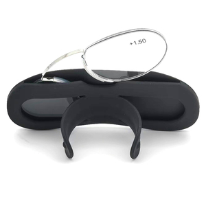 Nhỏ kính đọc sách không có vành độc giả với Wallet thẻ tín dụng chủ sở hữu điện thoại di động-pocket ma - Product Image 1