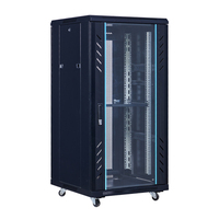 Armoire réseau 42U conçue en usine 19 pouces support de serveur de télécommunications sur pied capacité 4U/6U/12U/42U stock mural de centre de données