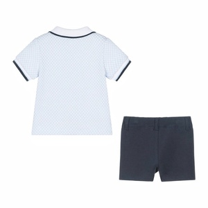 Abbigliamento estivo casual per neonati maschi da <span class=keywords><strong>1</strong></span> a 3 anni, maglietta a maniche corte, abbigliamento sportivo, pantaloncini per bambini, set due pezzi, completi estivi per bambini. - Product Image 3
