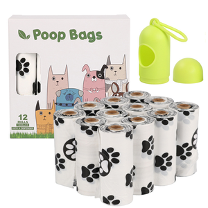 Sacs à déjections canines biodégradables et compostables, écologiques, avec logo personnalisé imprimé, pour les excréments des chiens - Product Image 2
