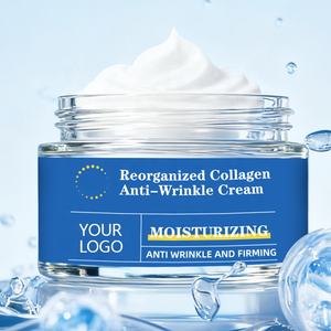 Crème de collagène recombinant en marque propre, bio-collagène, crème de nuit anti-âge pour le visage, crème nourrissante raffermissante, soin de la peau coréen - Product Image 3