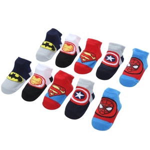 <span class=keywords><strong>Calcetines</strong></span> <span class=keywords><strong>de</strong></span> Algodón 100% para Bebés, Antideslizantes, con <span class=keywords><strong>Dibujos</strong></span> Animados - Product Image 3