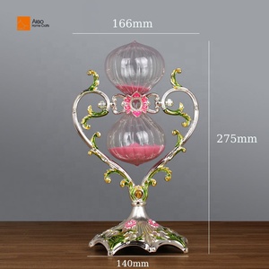 Creative Metal Heart-Shape Hourglass <strong>15</strong>/30/60 <strong>Minute</strong> <strong>Countdown</strong> Sand <strong>Timer</strong> Gift Ornaments <strong>for</strong> Home Decoration Gift Clock - Product Image 3