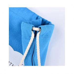 Bolsas de Lona Promocionales Ecológicas Personalizadas con Cordón y Logotipo Impreso para Eventos Escolares y Universitarios - Product Image 3